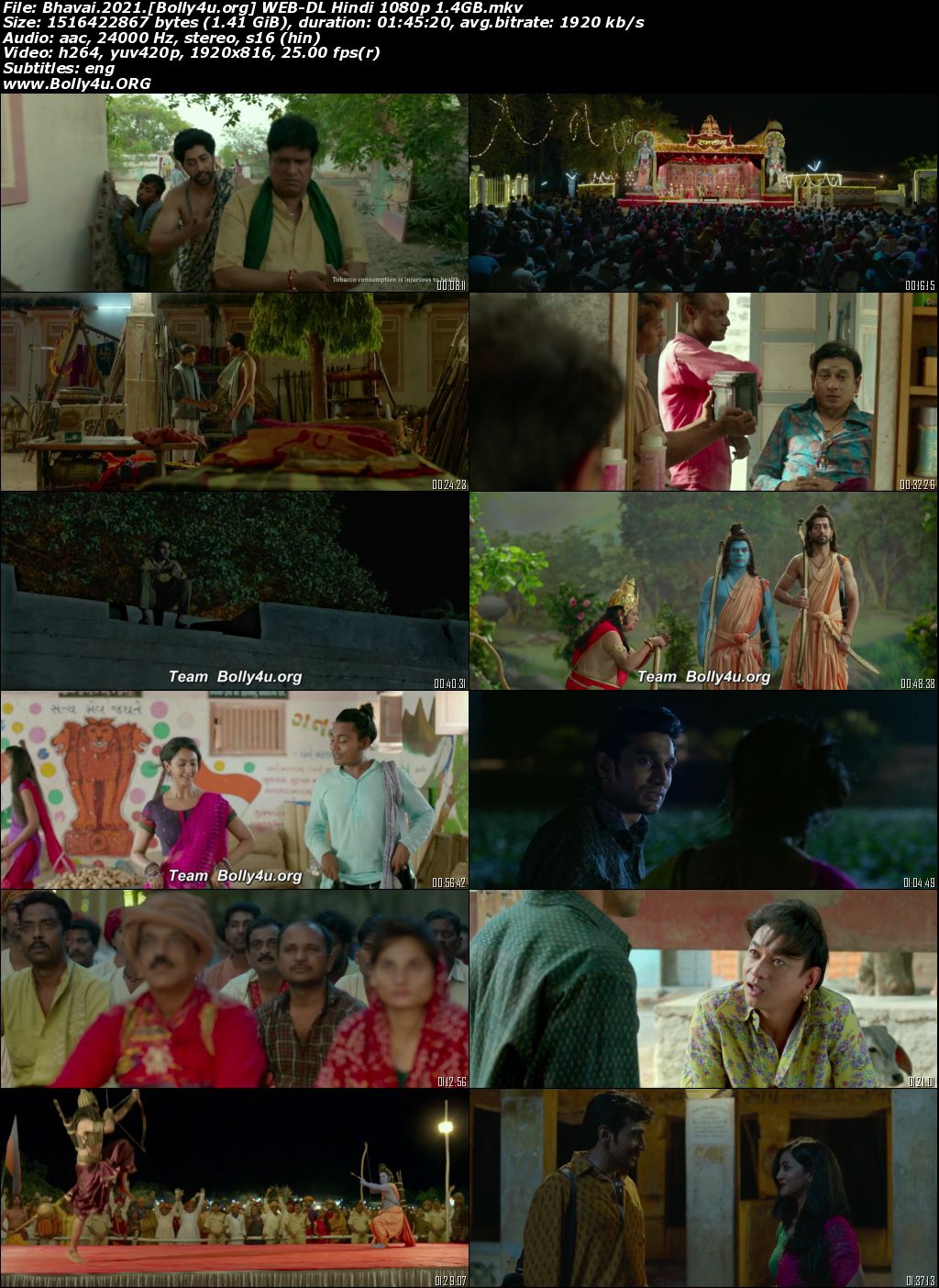 Bhavai 2021 WEB-DL Hindi Full Movie Download 1080p 720p 480p