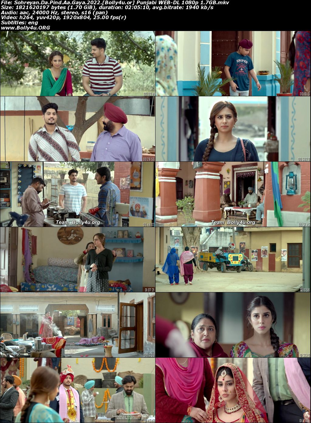 Sohreyan Da Pind Aa Gaya 2022 WEB-DL Punjabi Full Movie Download 1080p 720p 480p