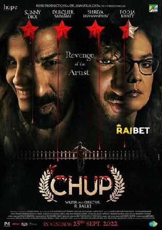 Chup 2022 Pre DVDRip Hindi Full Movie Download 1080p 720p 480p