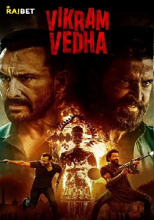 Vikram Vedha 2022 Pre DVDRip Hindi Full Movie Download 1080p 720p 480p
