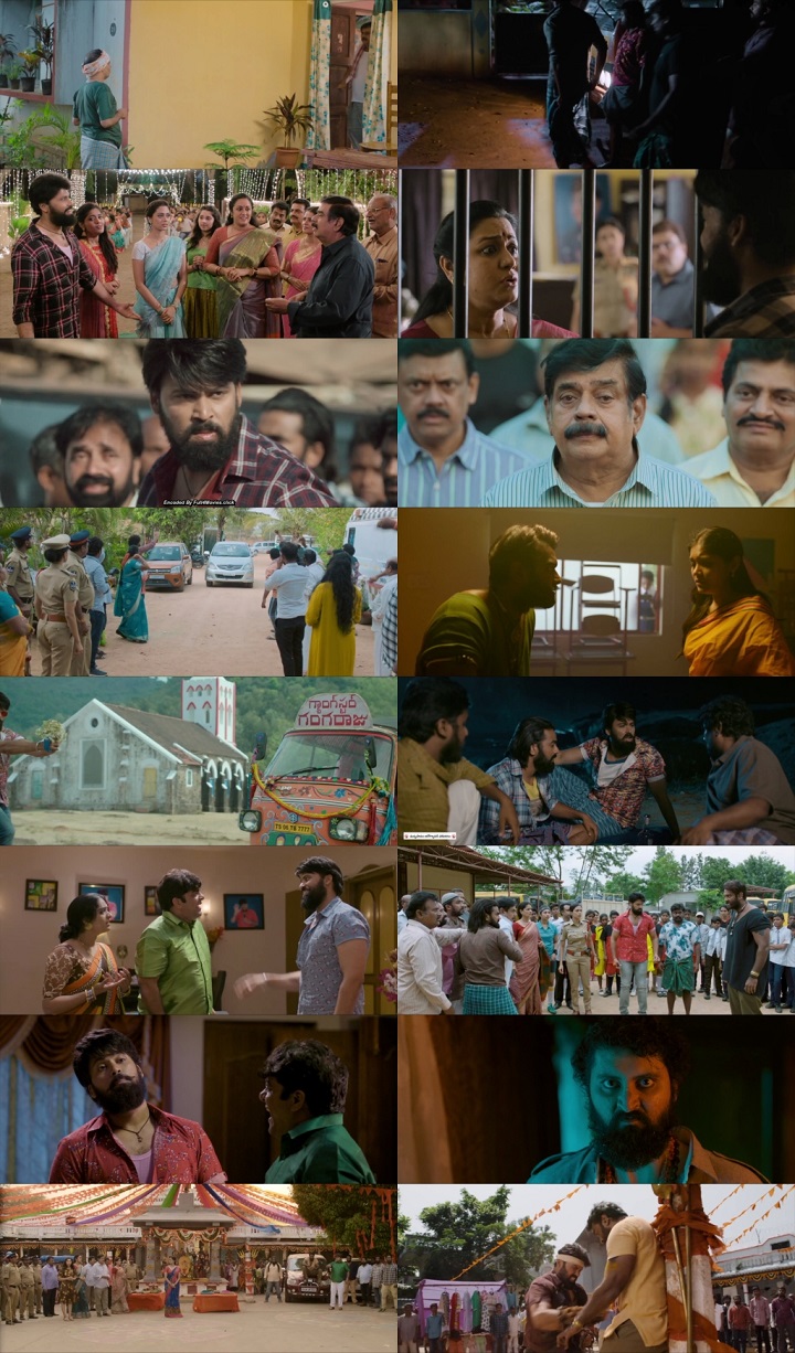 Gangster Gangaraju 2022 1080p WEB HDRip Multi Audio Hindi Tamil Telugu x264 AAC DD2.0 ESub By Full4Movies s