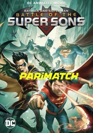Batman and Superman Battle of the Super Sons 2022 WEBRip Hindi (Voice Over) Dual Audio 720p