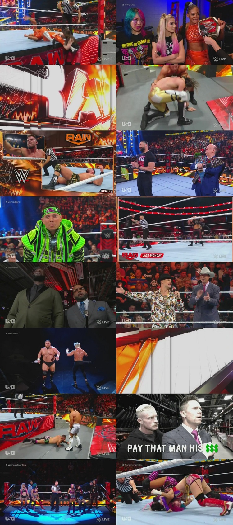 WWE Monday Night Raw 31st October 2022 720p 600MB HDTVRip 480p