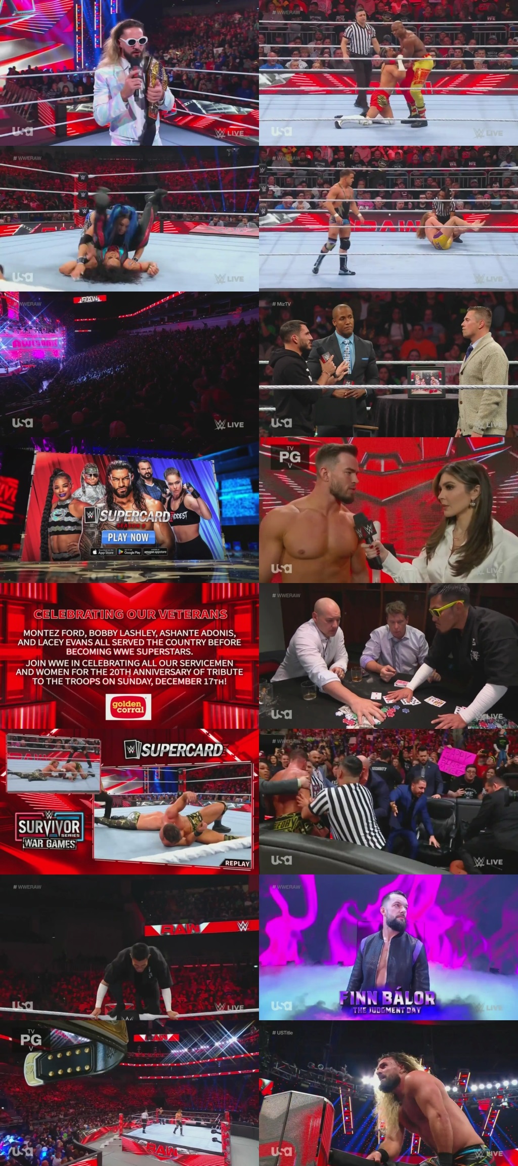 WWE Monday Night Raw 14th November 2022 720p 600MB HDTVRip 480p