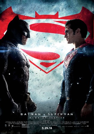 Batman Vs Superman Dawn of Justice 2016 Hindi Dubbed Dual Audio ORG Movie Download HDRip 720p/480p Bolly4u
