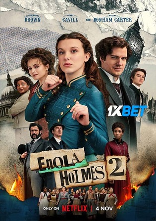 Enola Holmes 2 2022 WEBRip 800MB Bengali (Voice Over) Dual Audio 720p Watch Online Full Movie Download bolly4u