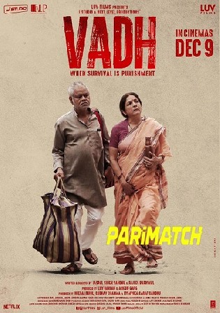 Vadh 2022 Pre DVDRip Hindi Full Movie Download 720p 480p