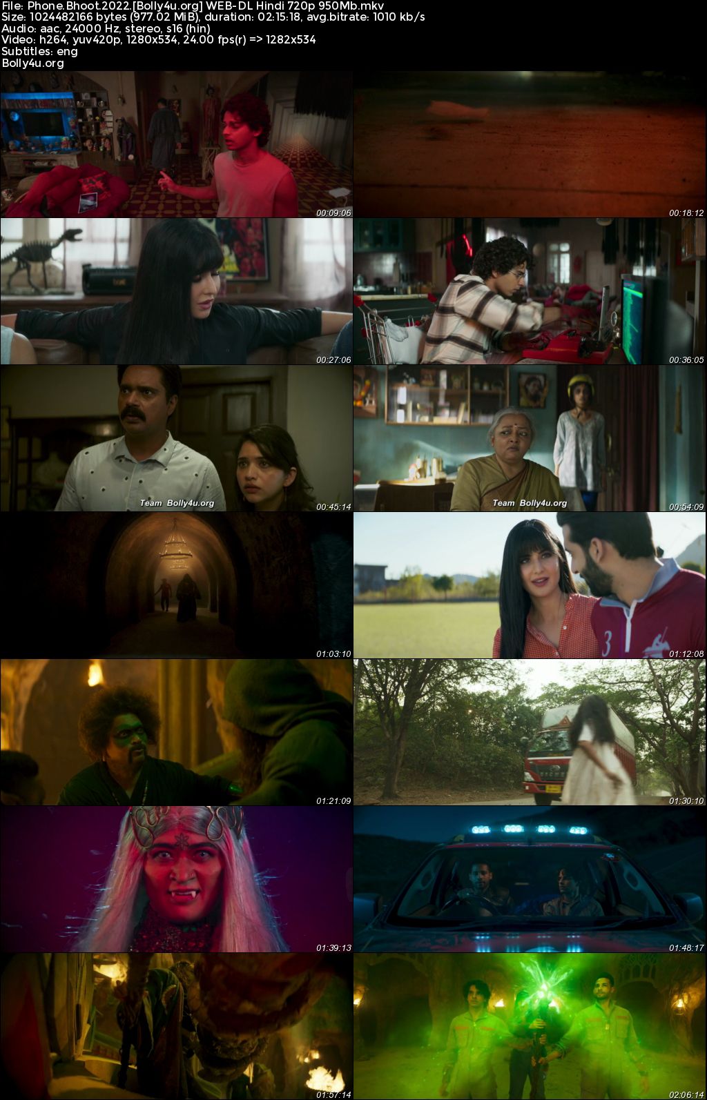 Phone Bhoot 2022 WEB-DL Hindi Full Movie Download 1080p 720p 480p