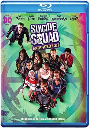 Suicide Squad 2016 BluRay Extended Hindi Dual Audio ORG Full Movie 1080p 720p 480p