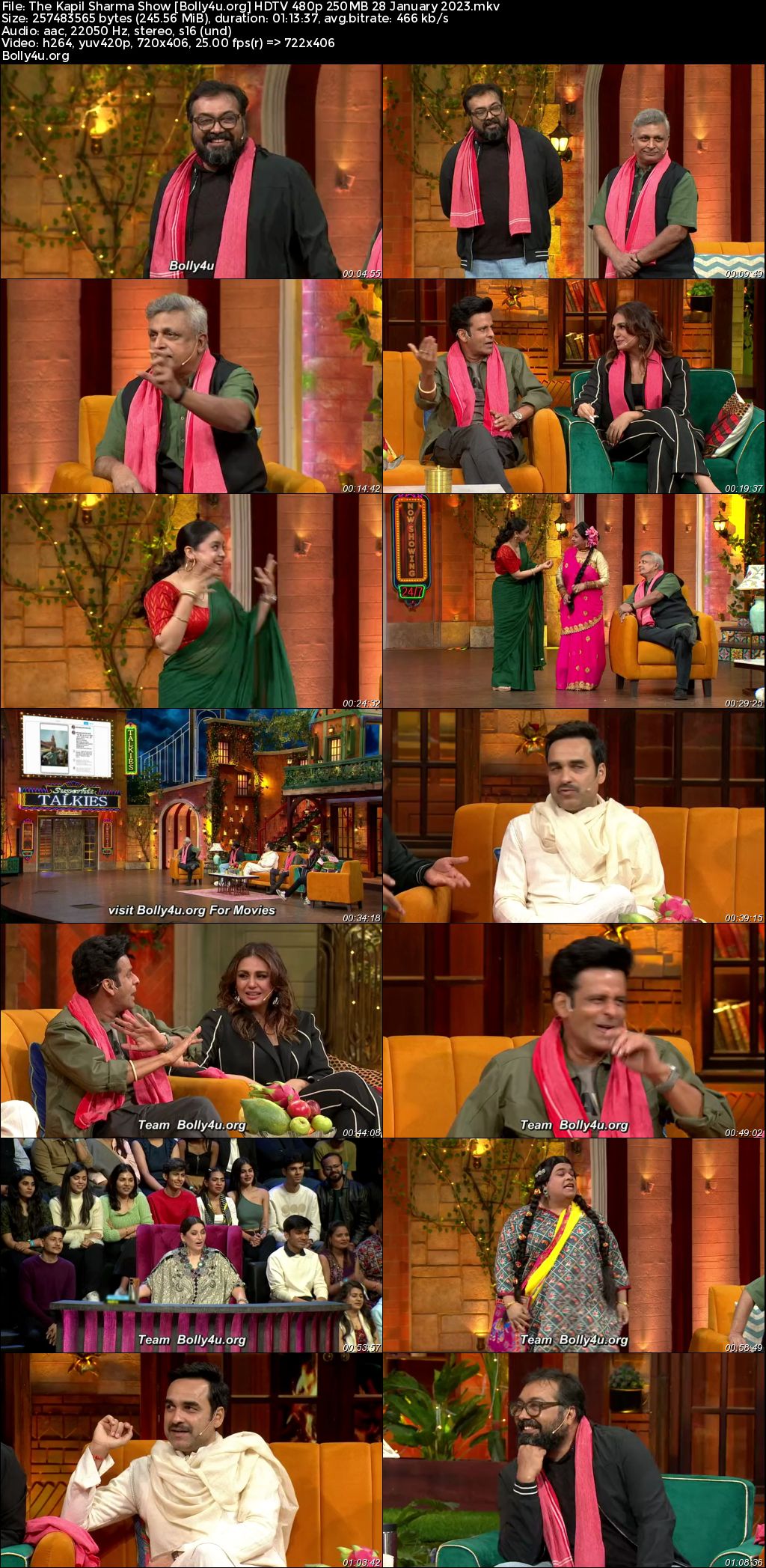 The Kapil Sharma Show HDTV 480p 250MB 28 January 2023 Download