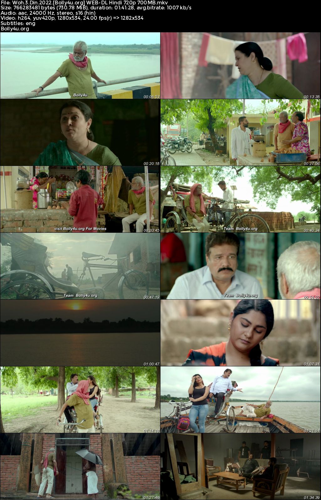 Woh 3 Din 2022 WEB-DL Hindi Full Movie Download 1080p 720p 480p