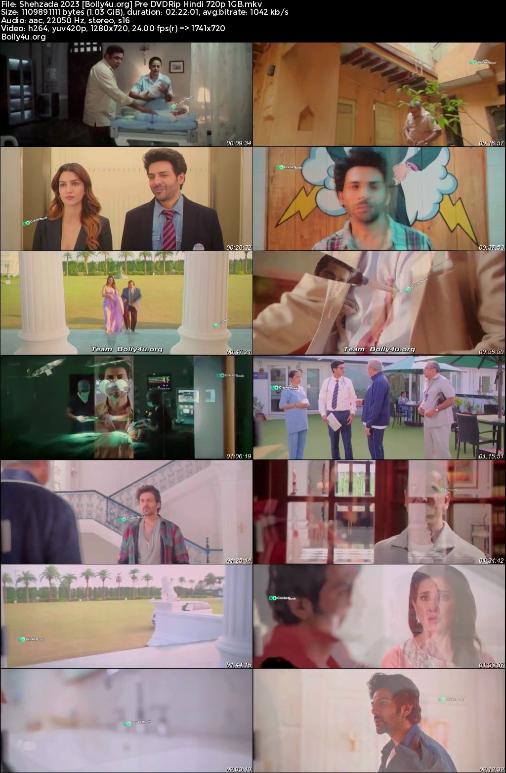 Shehzada 2023 Pre DVDRip Hindi Full Movie Download 1080p 720p 480p