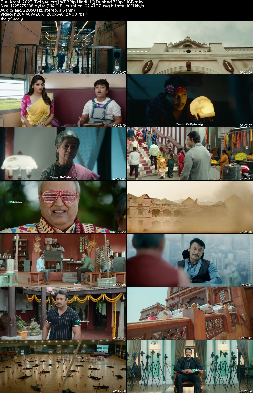 Kranti 2023 WEBRip Hindi HQ Dubbed Full Movie Download 1080p 720p 480p