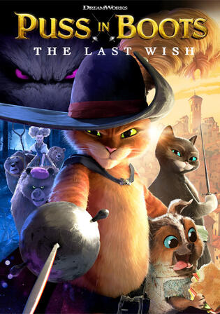Puss In Boots The Last Wish 2022 WEB-DL Hindi Dual Audio ORG Full Movie  Download 1080p 720p 480p 