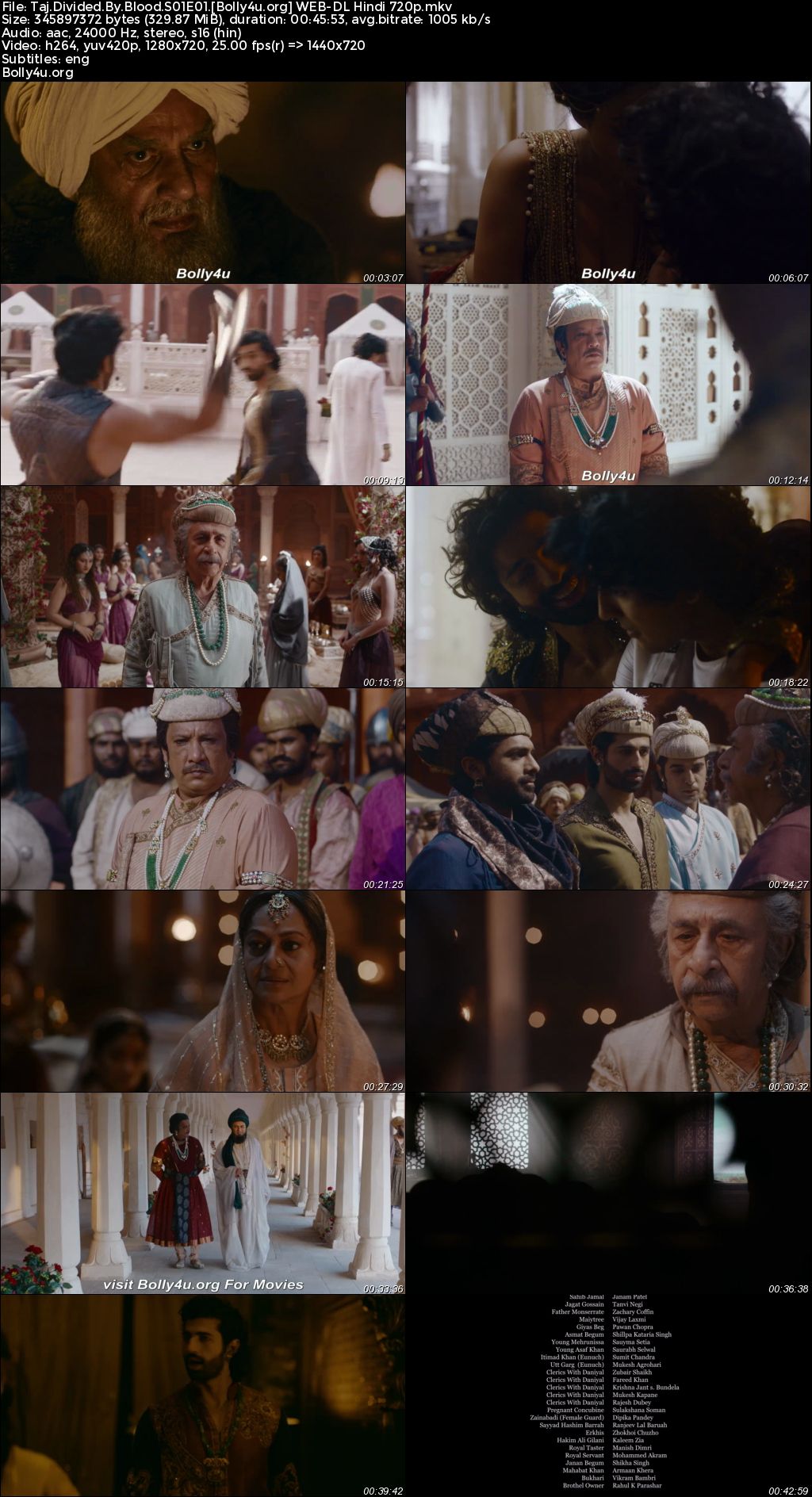Taj Divided By Blood 2023 WEB-DL Hindi S01 Complete Download 720p 480p