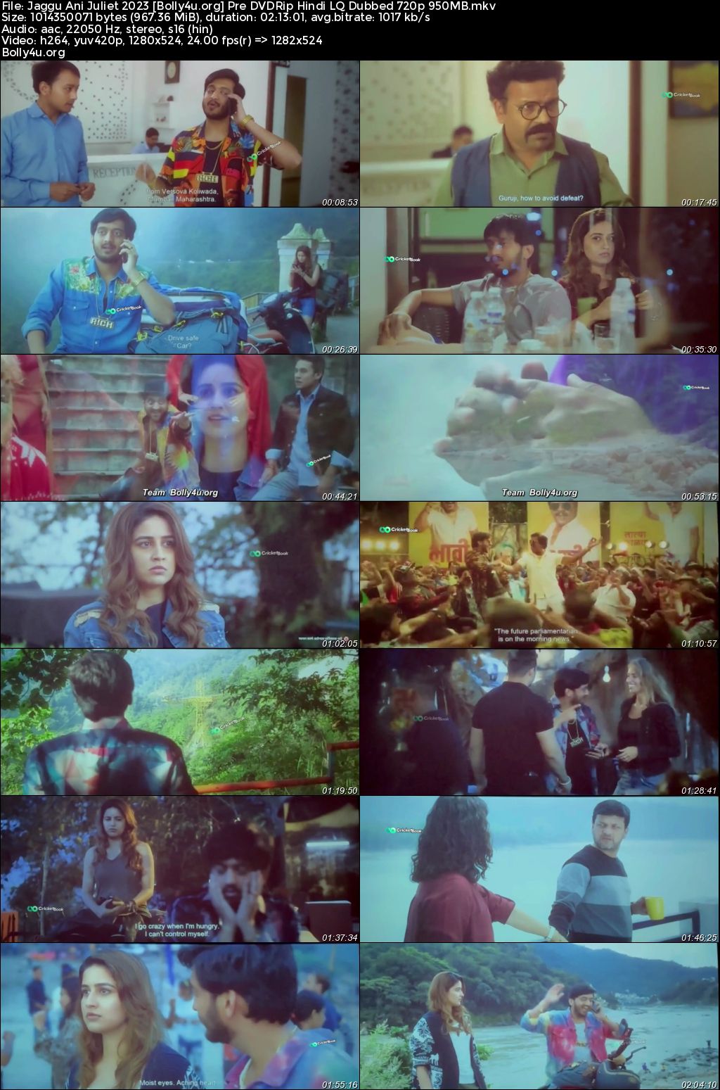 Jaggu Ani Juliet 2023 Pre DVDRip Hindi LQ Dubbed Full Movie Download 720p 480p