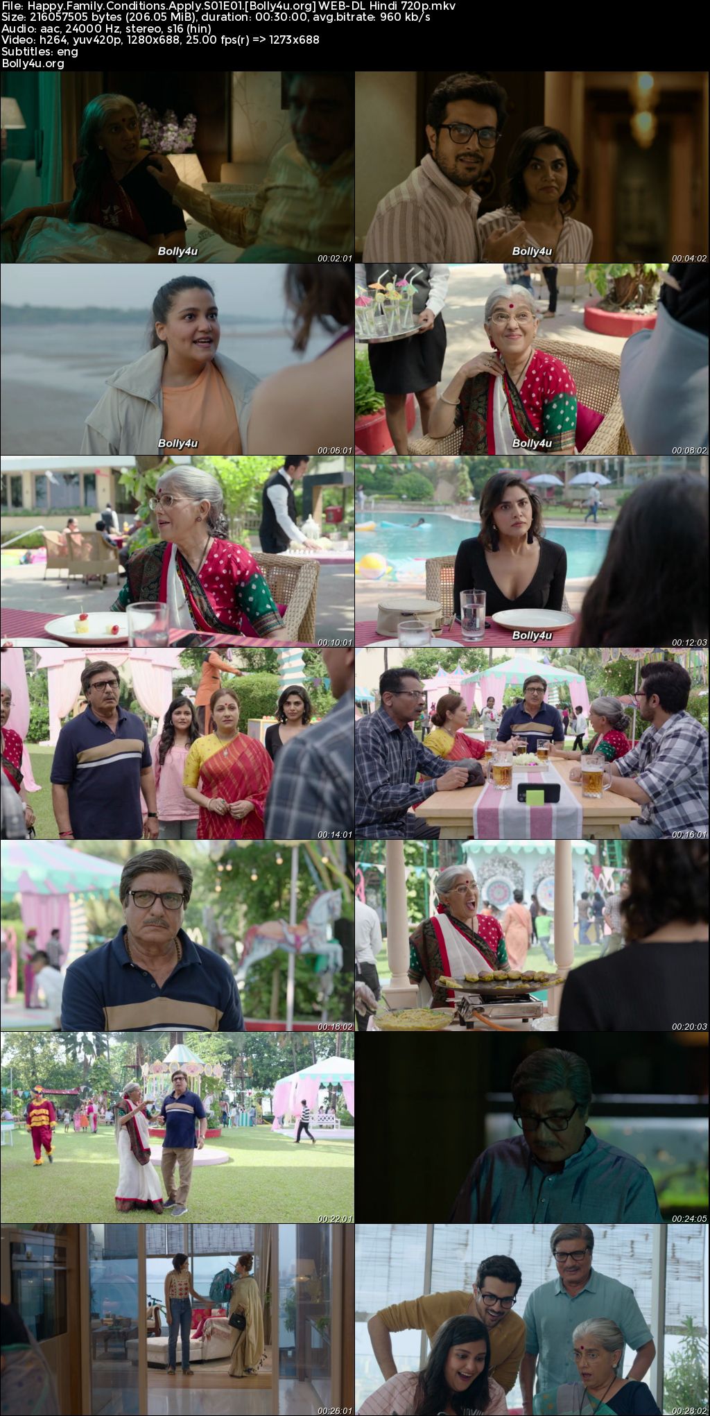 Happy Family Conditions Apply 2023 WEB-DL Hindi S01 Complete Download 720p 480p